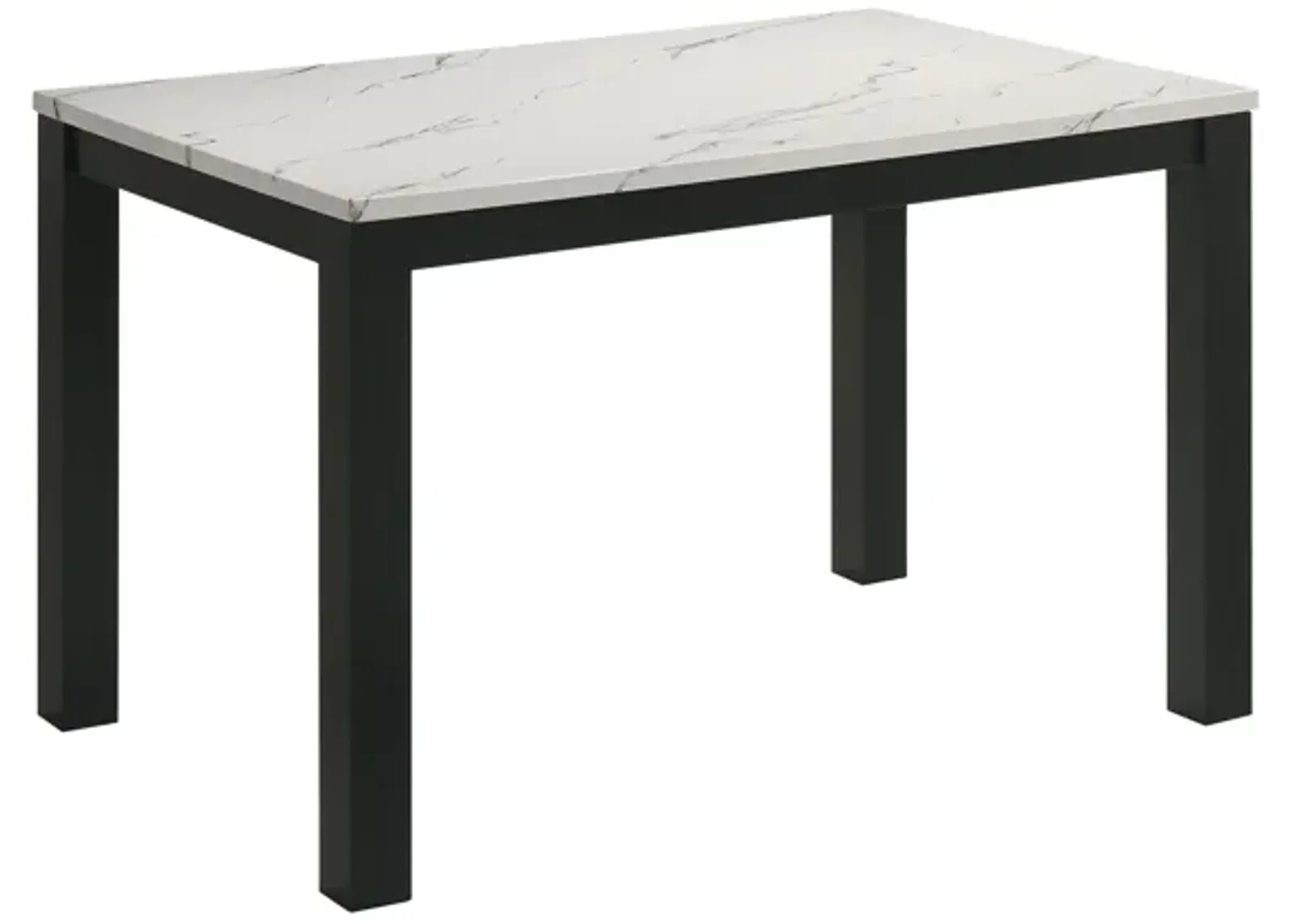 Resia - Dining Table - White / Black