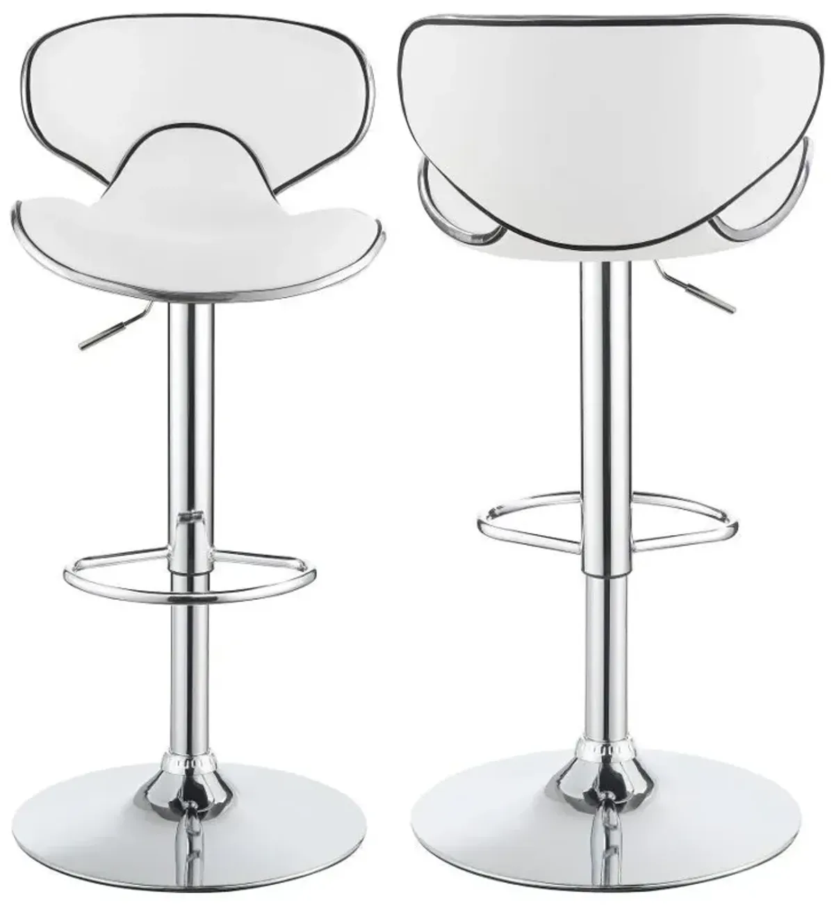 Edenton - Upholstered Adjustable Bar Stool (Set of 2)