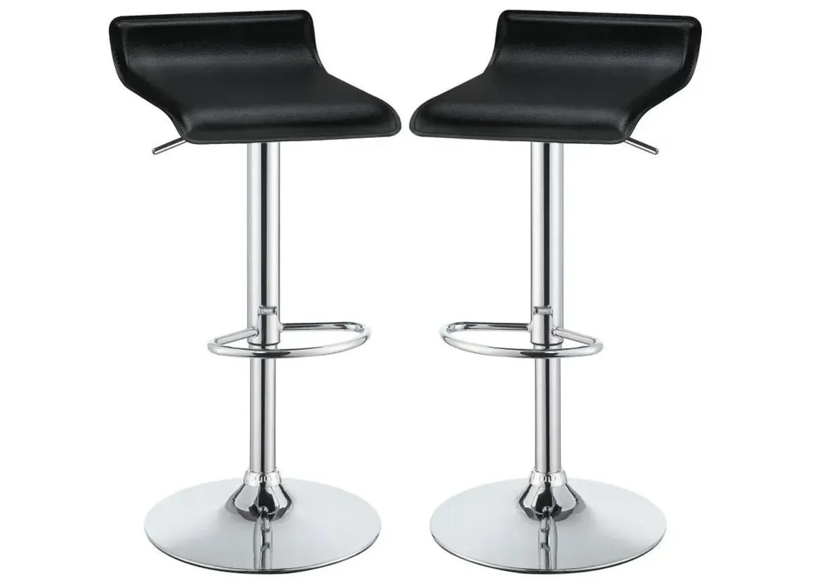 Bidwell - Upholstered Adjustable Bar Stool (Set of 2)