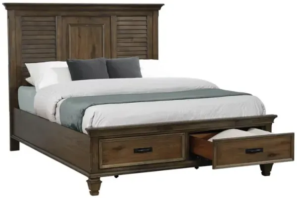 Franco - Wood Storage Panel Bed