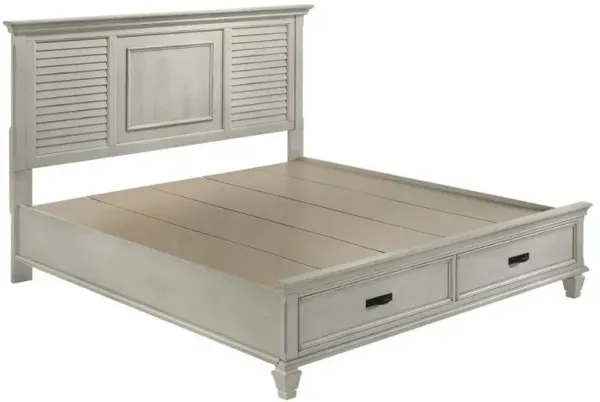 Franco - Wood Storage Panel Bed