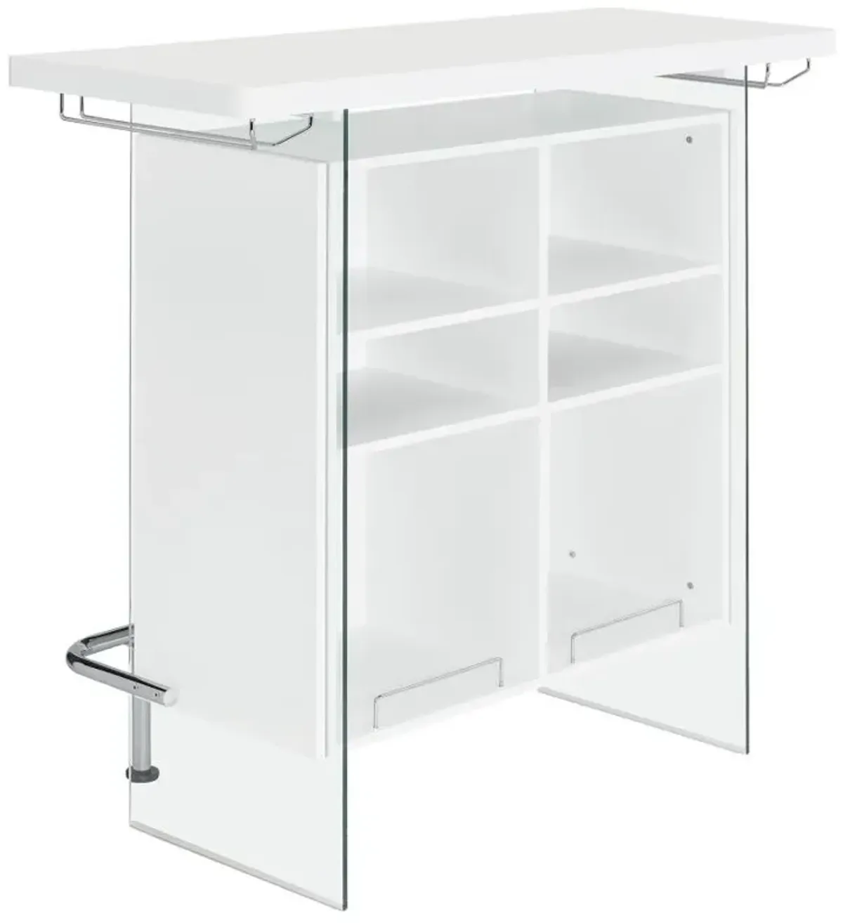 Acosta - Freestanding Home Bar Wine Cabinet