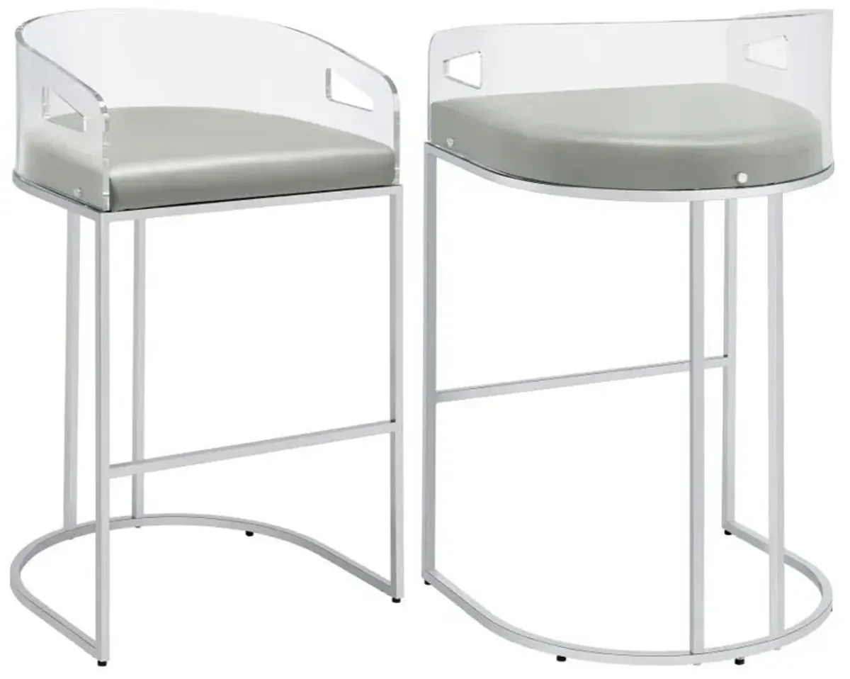 Thermosolis - Clear Acrylic Chair (Set of 2)