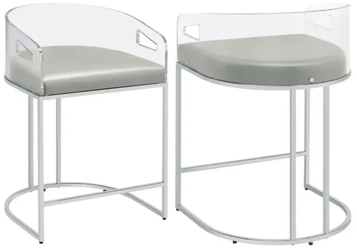 Thermosolis - Clear Acrylic Chair (Set of 2)