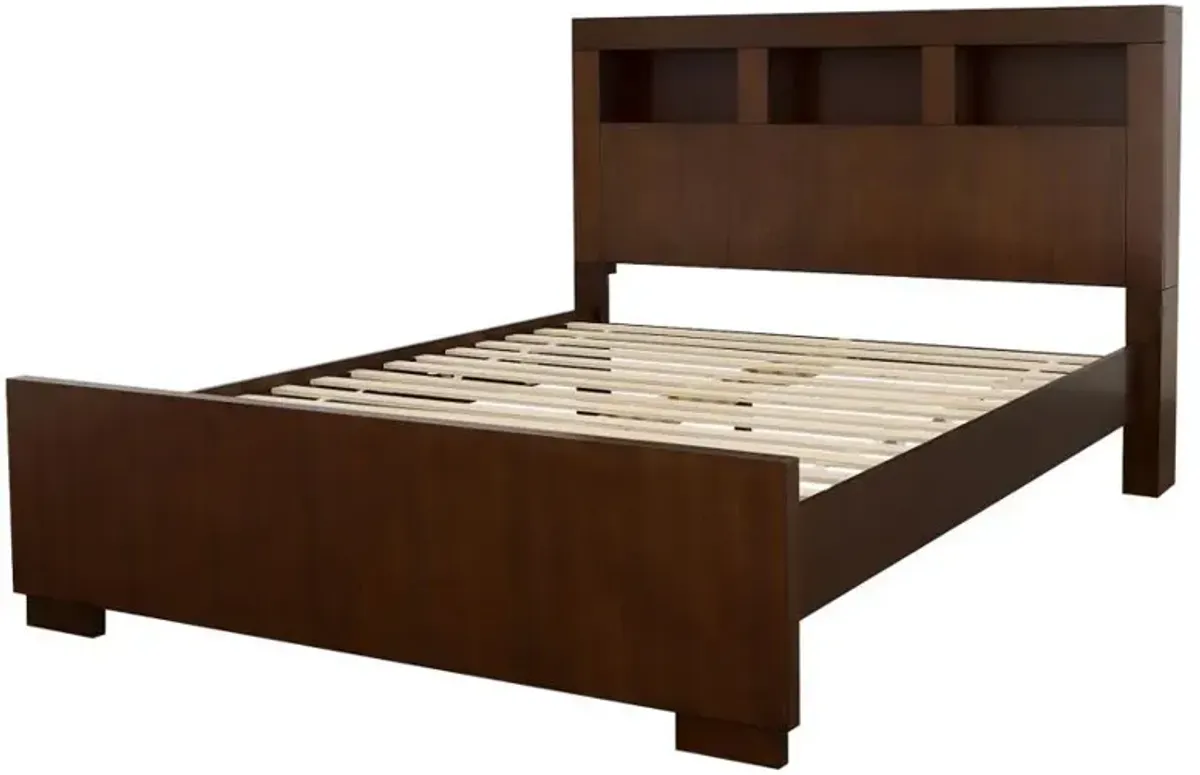 Jessica - LED Storage Bookcase Bed