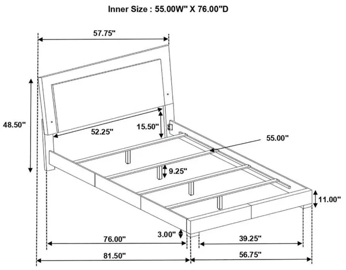 Felicity - Bedroom Set With LED Mirror