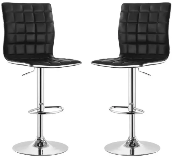 Ashbury - Upholstered Adjustable Bar Stool (Set of 2)