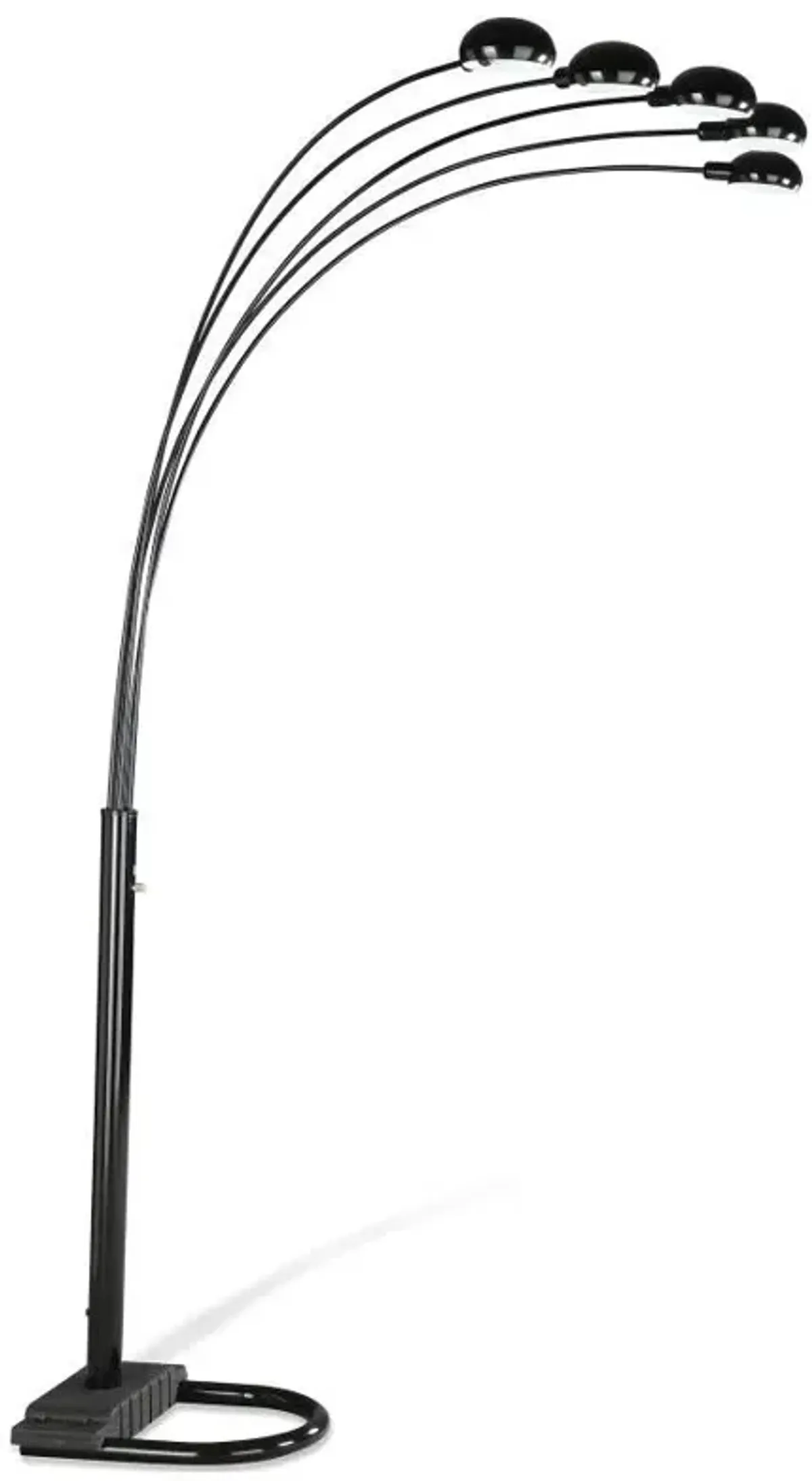 Kayd - Arc 5-light Dome Shade Metal Floor Lamp