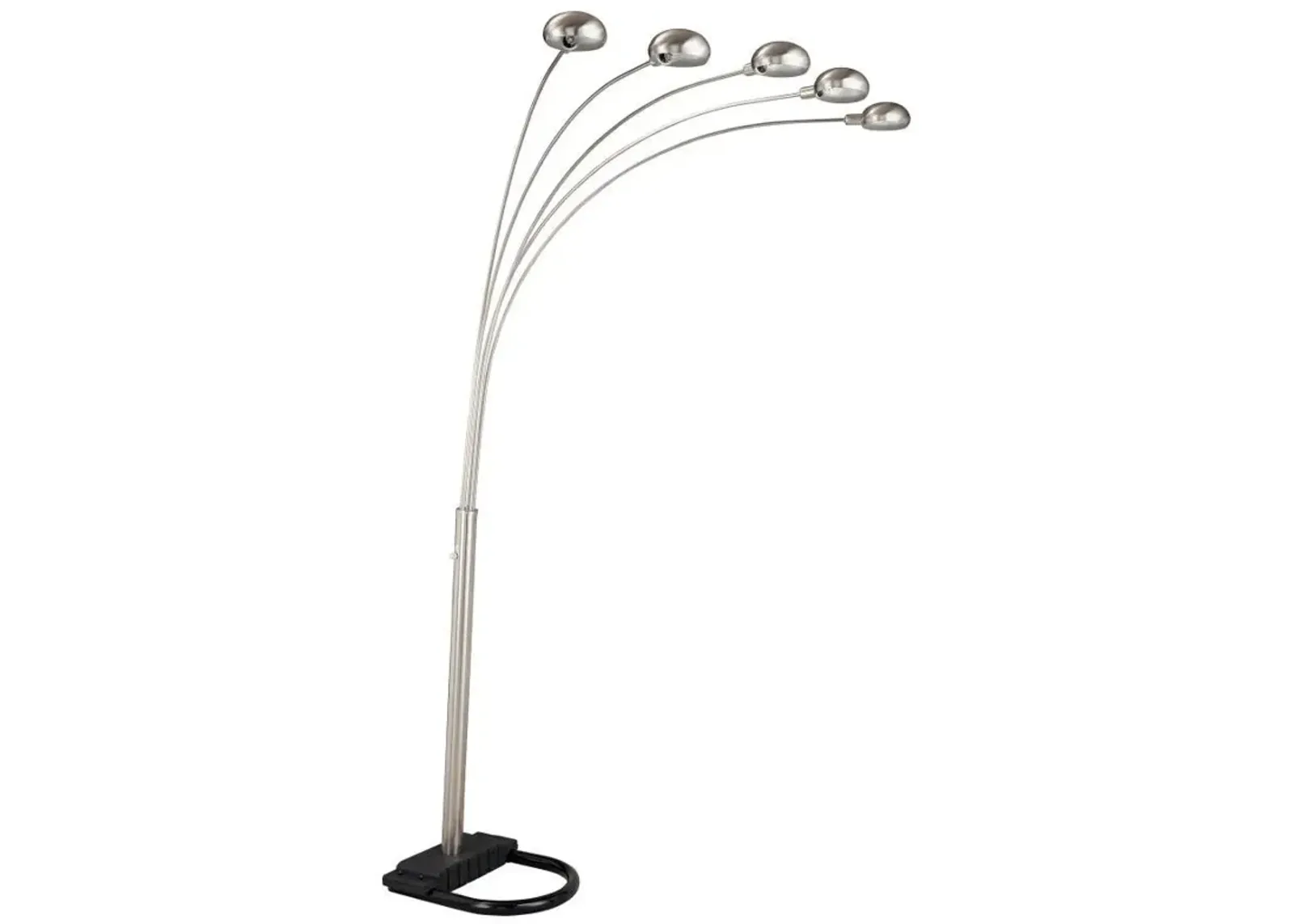 Kayd - Arc 5-light Dome Shade Metal Floor Lamp