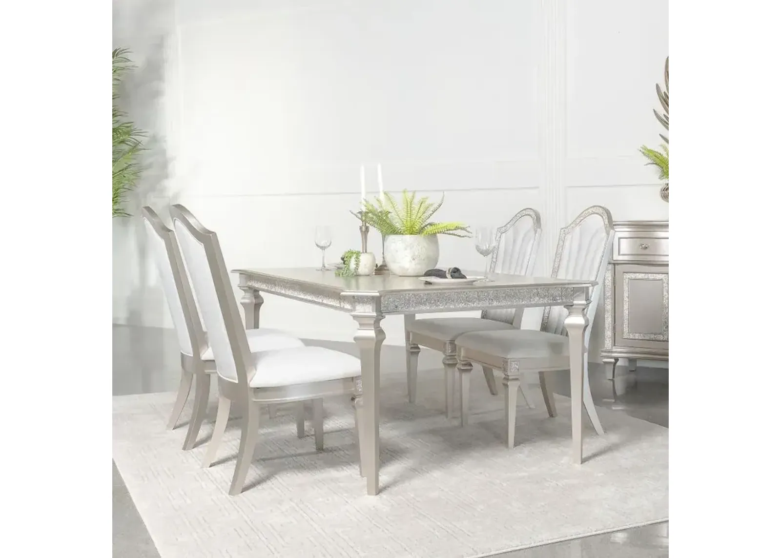 Evangeline - Extension Leaf Dining Set