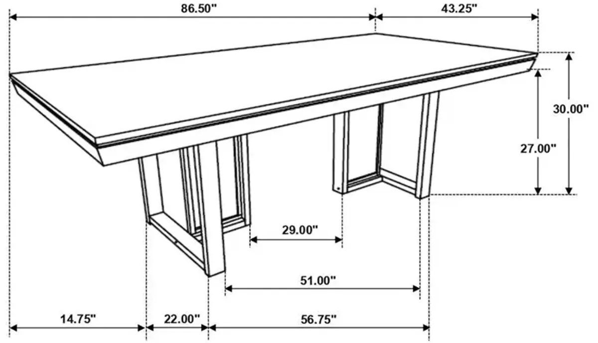 Kelly - Rectangular Dining Table Set