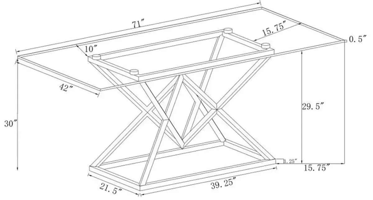 Beaufort - Rectangular Dining Set