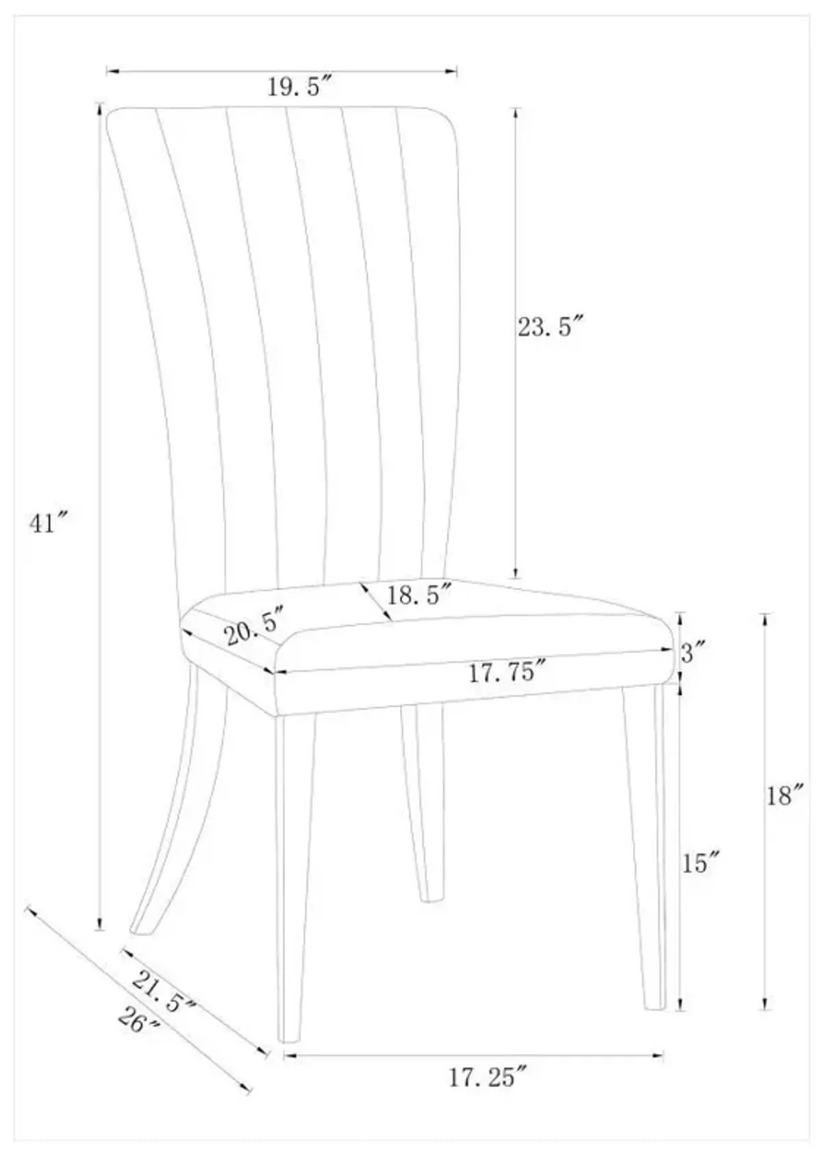 Beaufort - Rectangular Dining Set