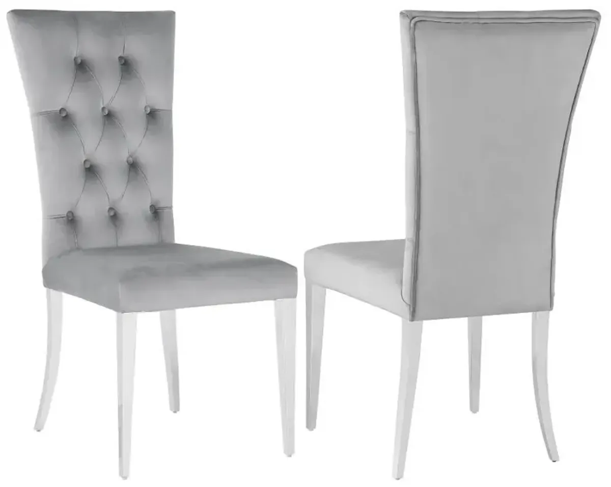 Kerwin - Velvet Upholstered Dining Side Chair (Set of 2)