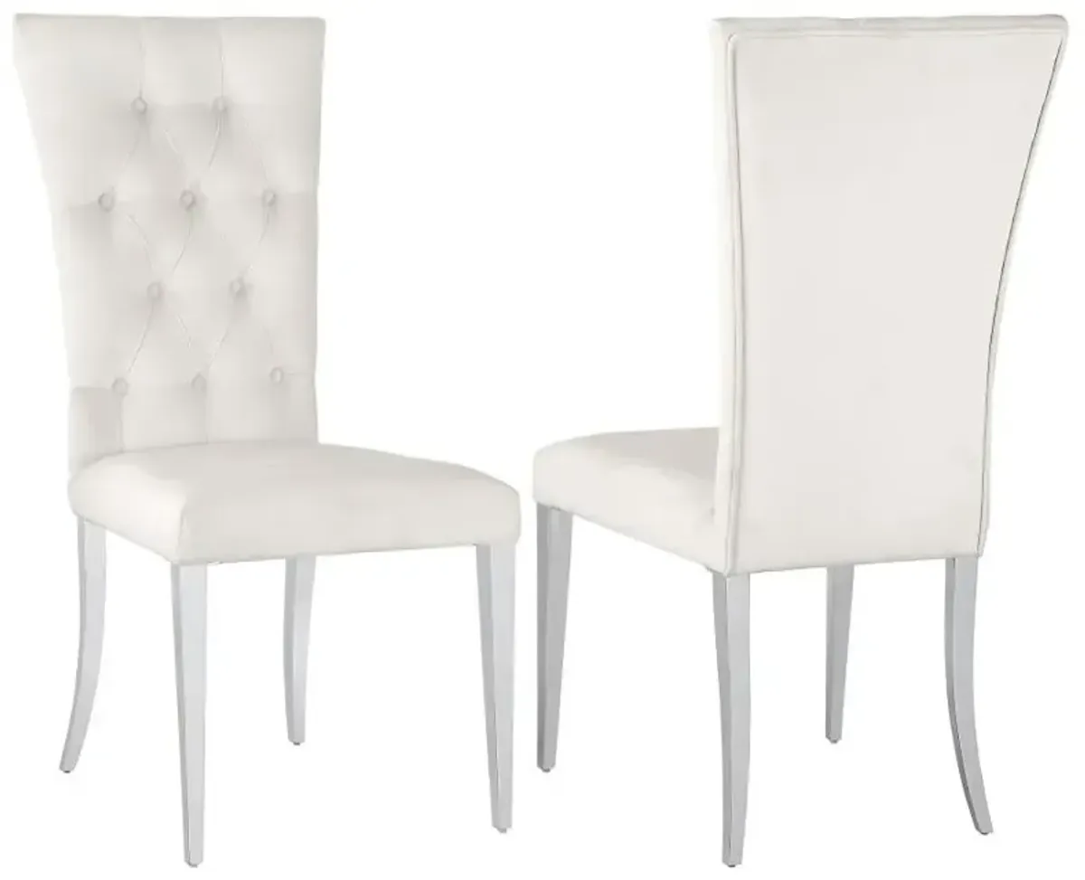 Kerwin - Velvet Upholstered Dining Side Chair (Set of 2)