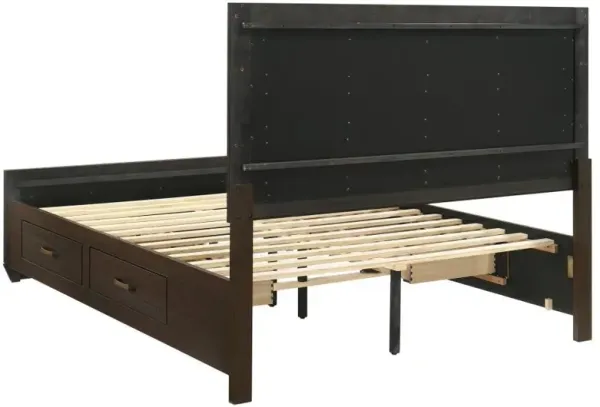 Kauffman - Wood Storage Panel Bed