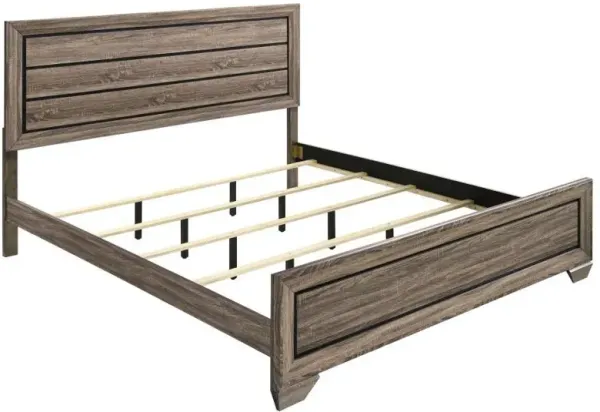 Kauffman - Wood Panel Bed