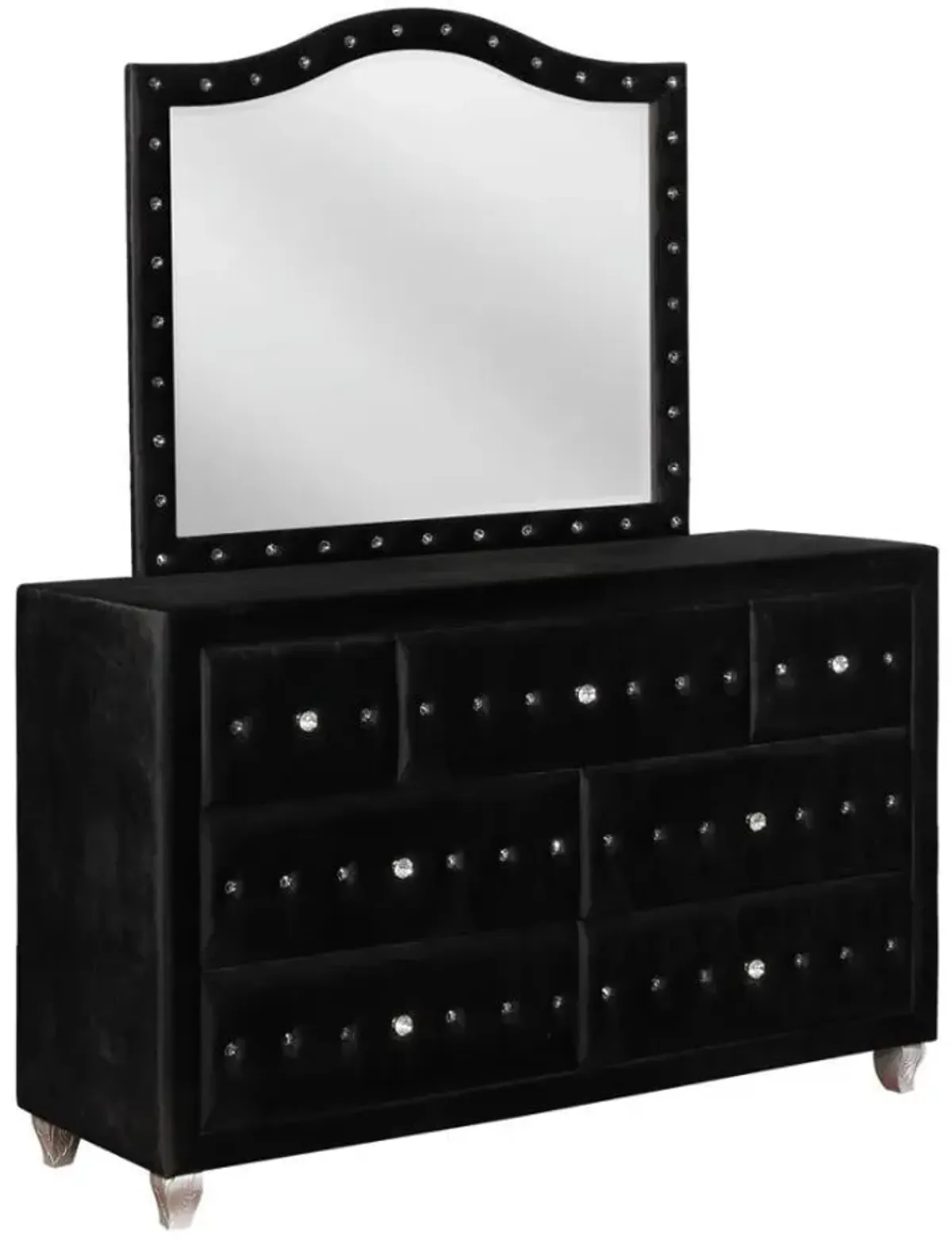 Deanna - 7-Drawer Upholstered Dresser