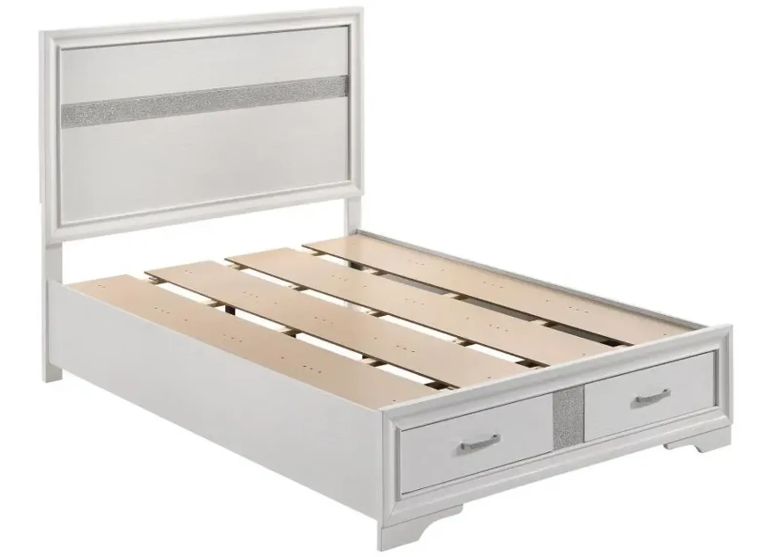 Miranda - Wood Storage Panel Bed