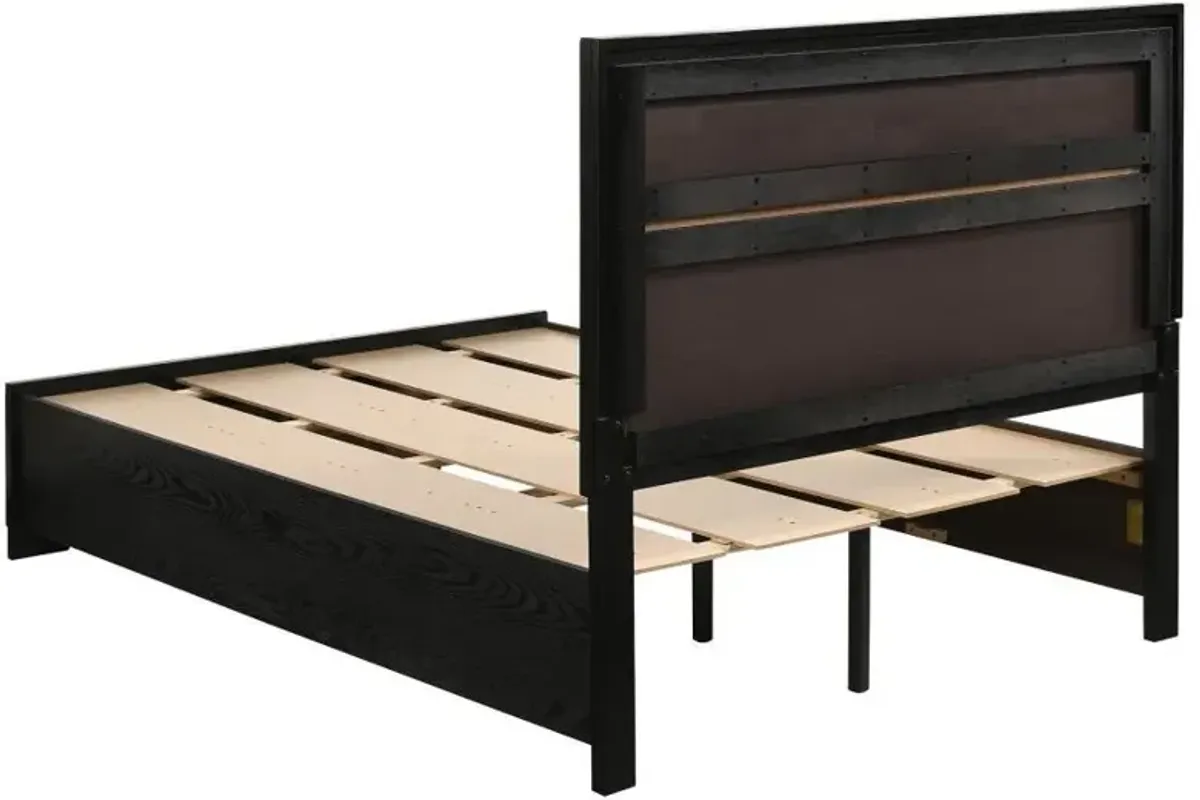 Miranda - Wood Storage Panel Bed