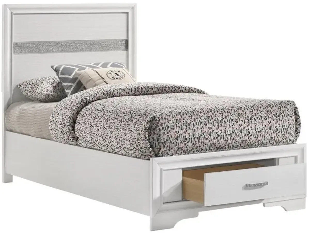 Miranda - Wood Storage Panel Bed