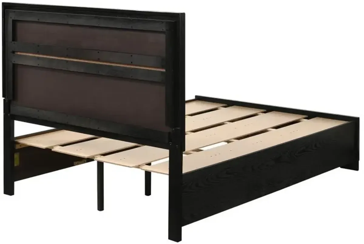 Miranda - Wood Storage Panel Bed