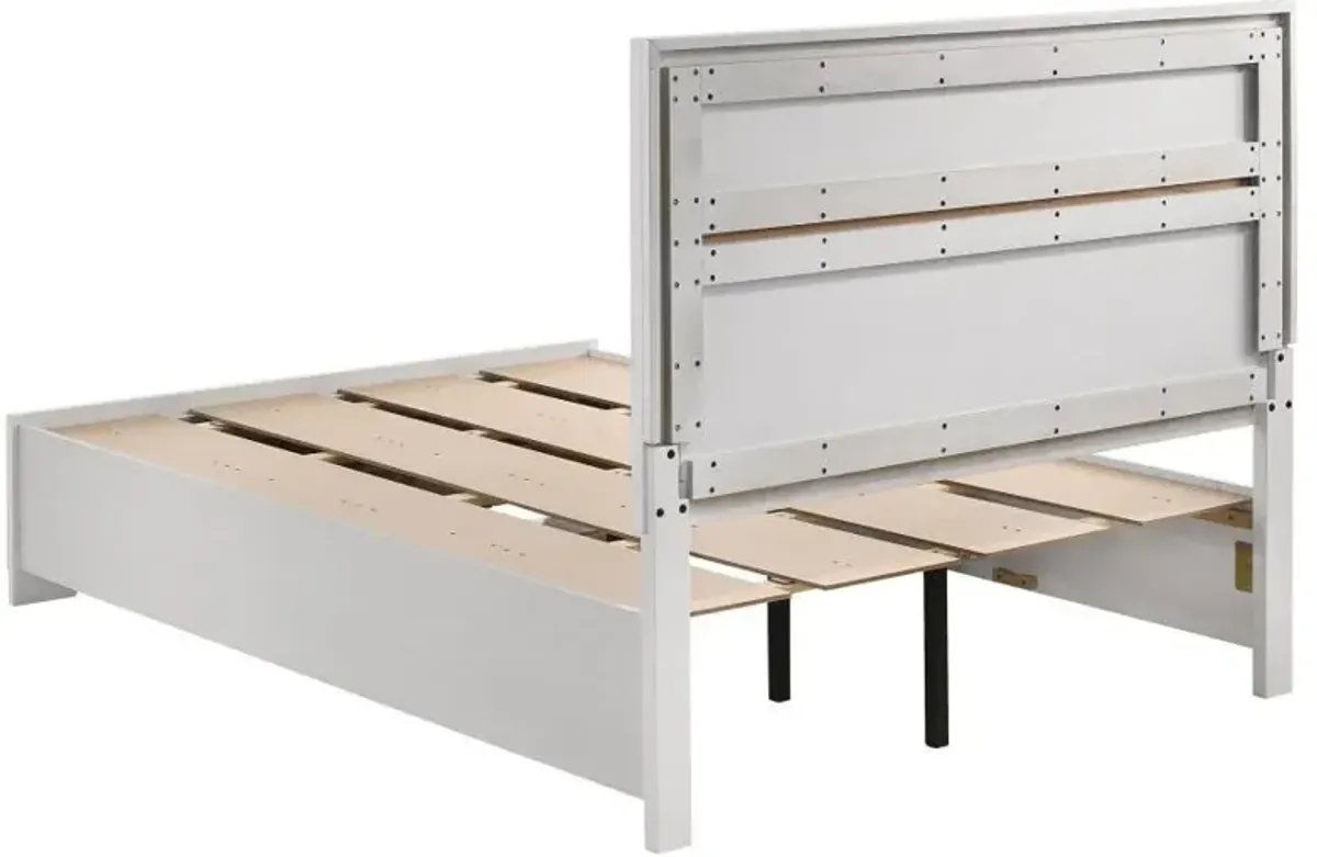 Miranda - Wood Storage Panel Bed