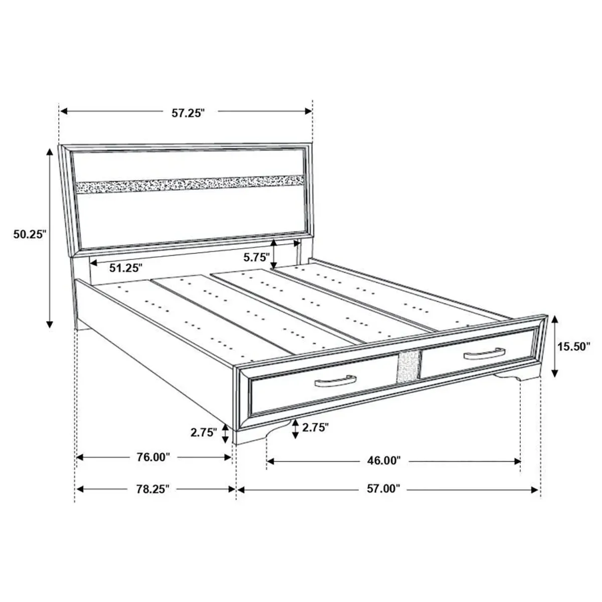 Miranda - Storage Bedroom Set