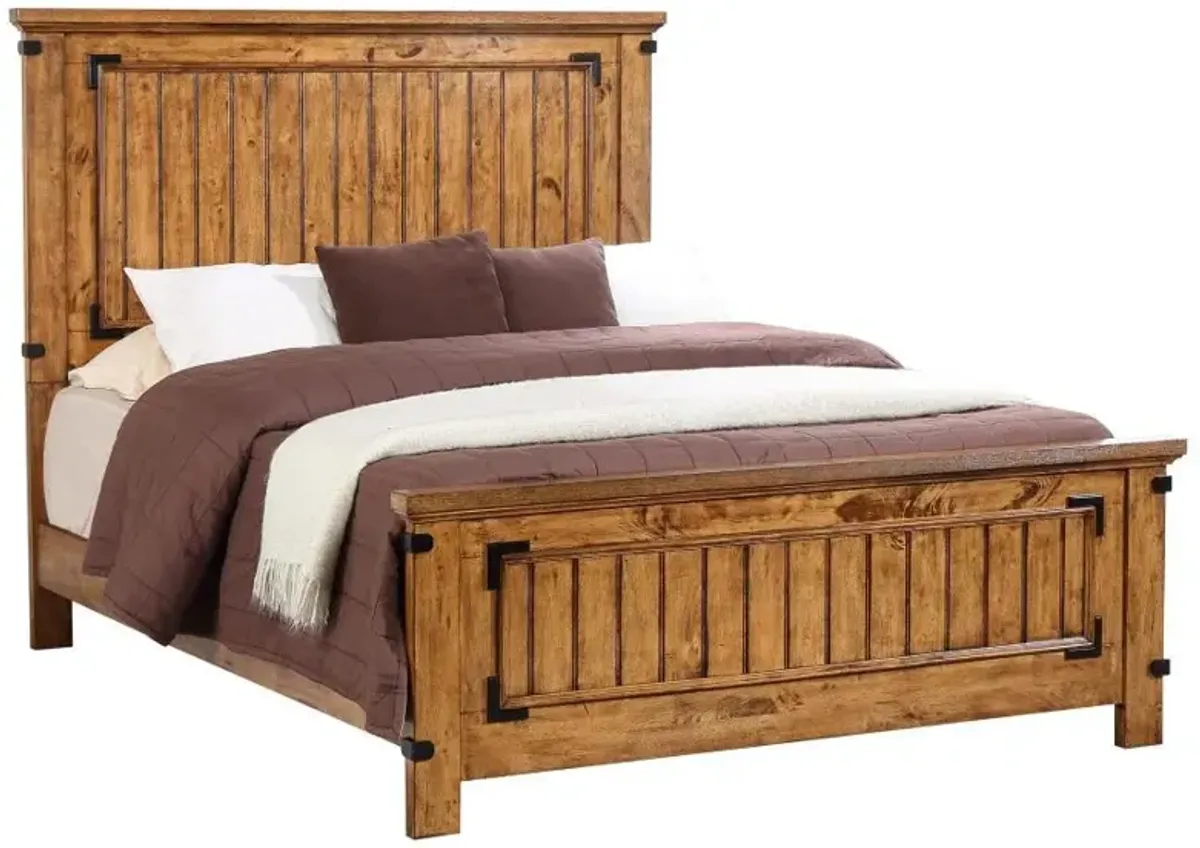 Brenner - Wood Panel Bed