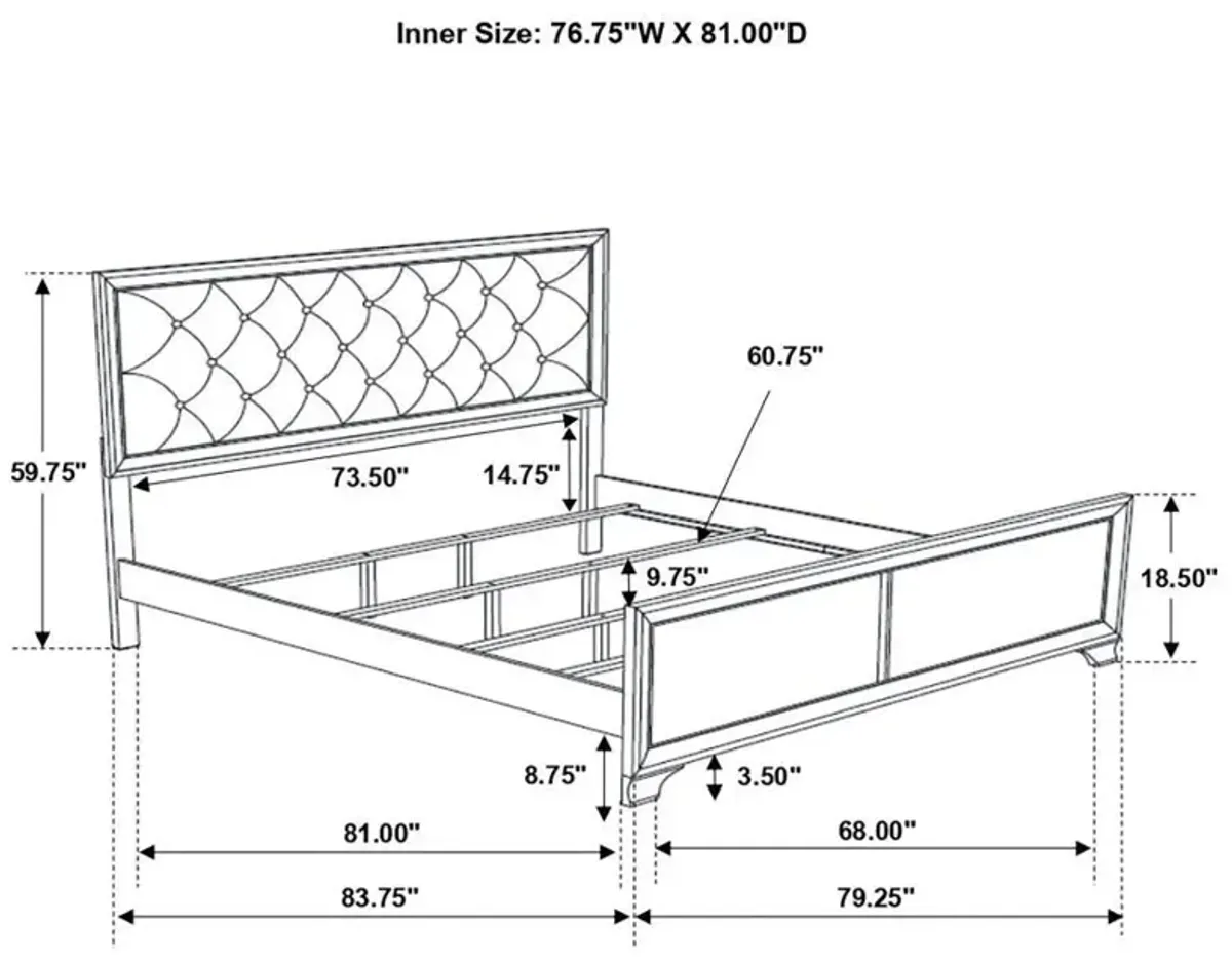 Beaumont - Wood Panel Bed