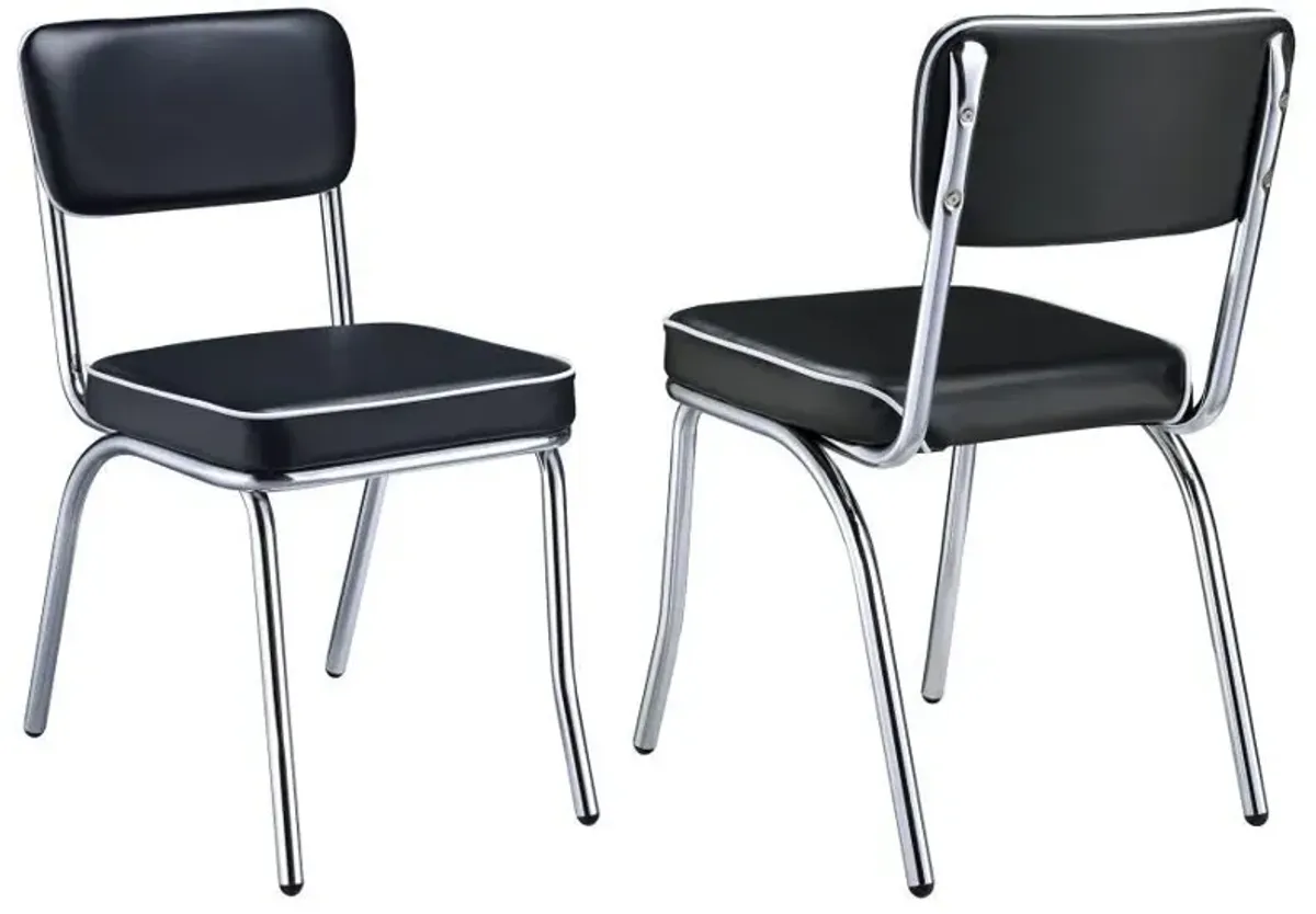 Retro - Upholstered Dining Side Chair (Set of 2)