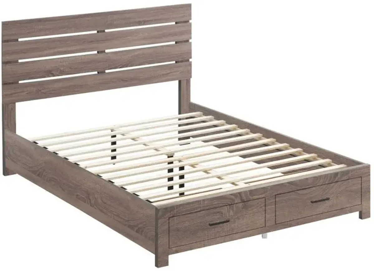 Brantford - Wood Storage Panel Bed