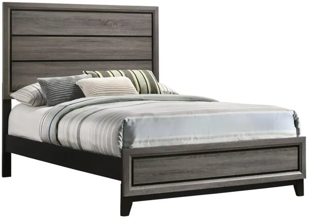 Watson - Wood Panel Bed