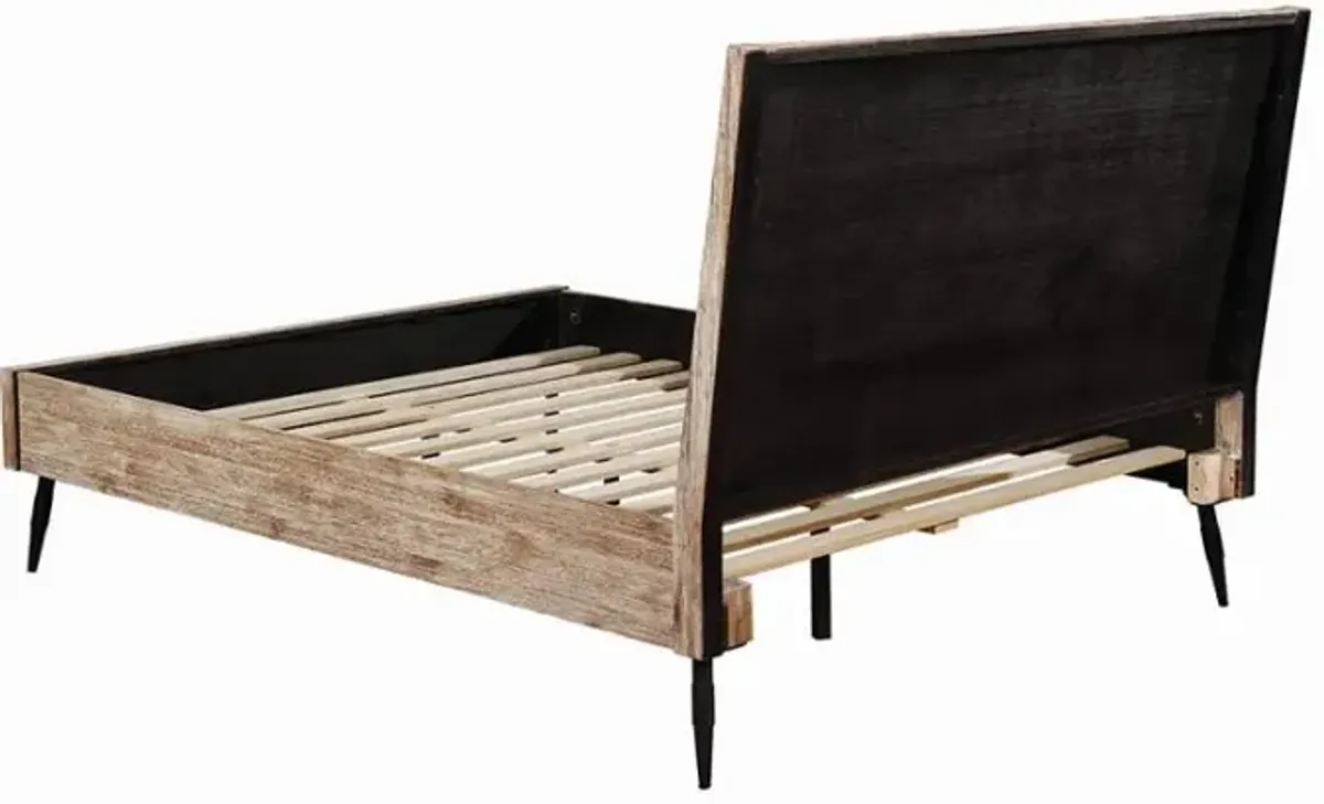 Marlow - Wood Panel Bed