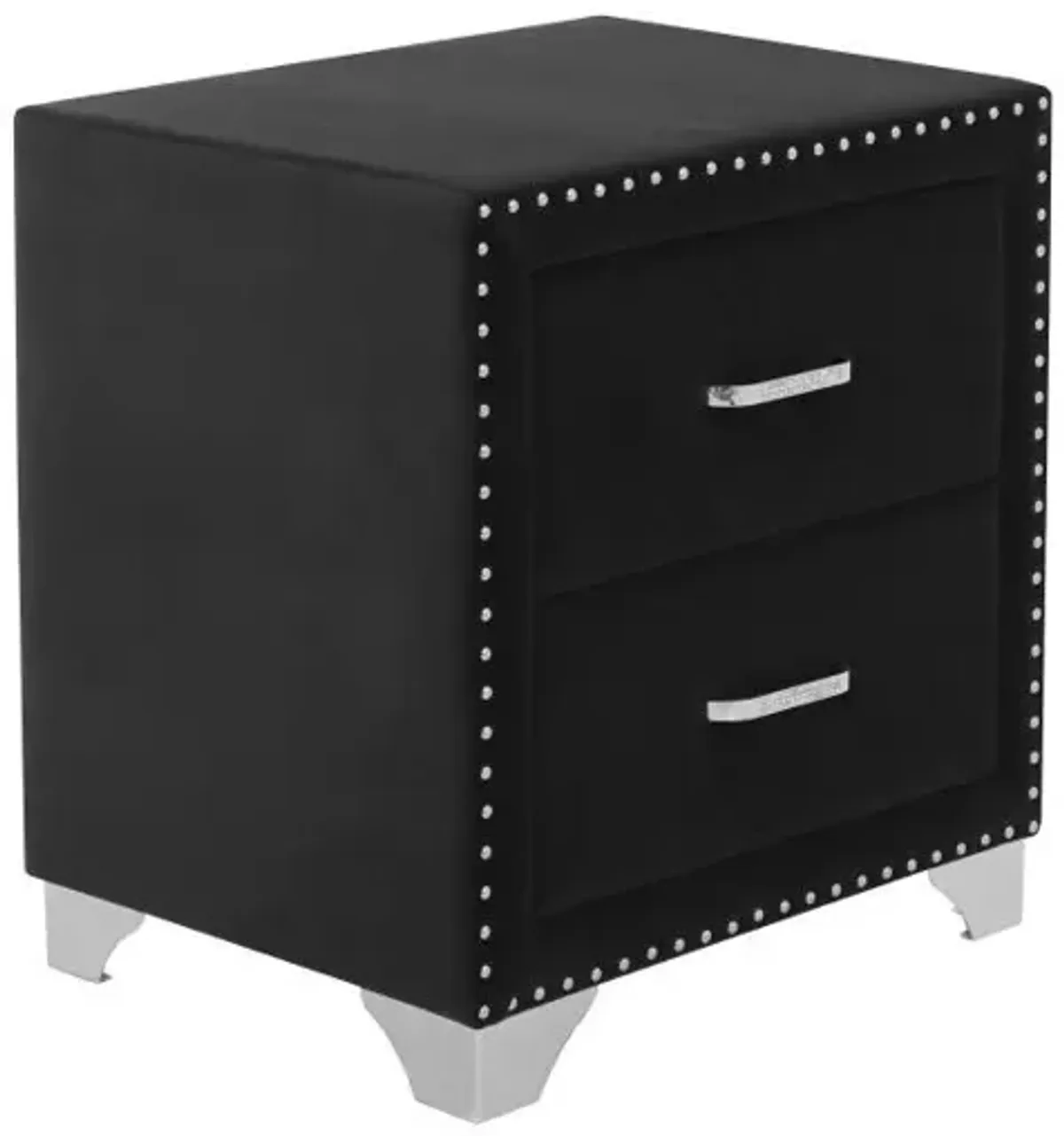 Melody - Upholstered 2-Drawer Nightstand