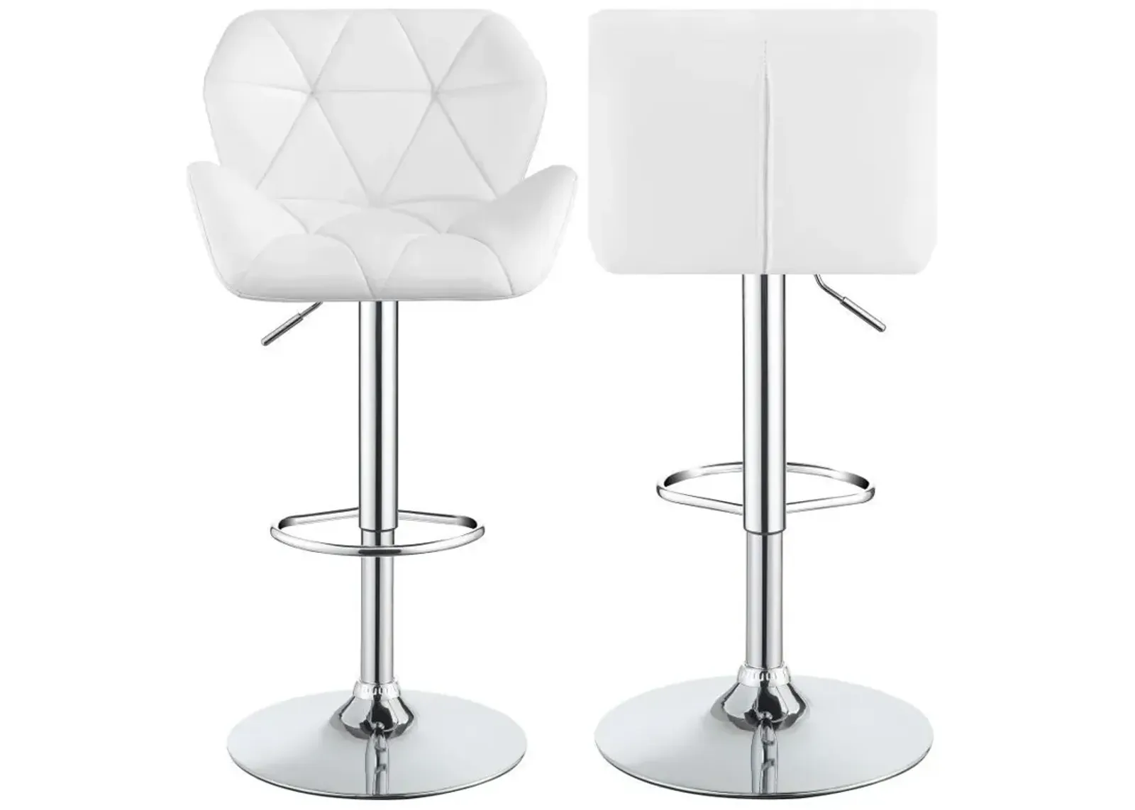 Berrington - Upholstered Adjustable Bar Stools (Set of 2)