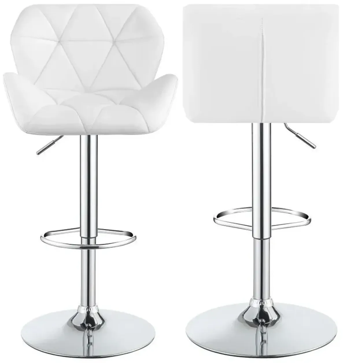 Berrington - Upholstered Adjustable Bar Stools (Set of 2)