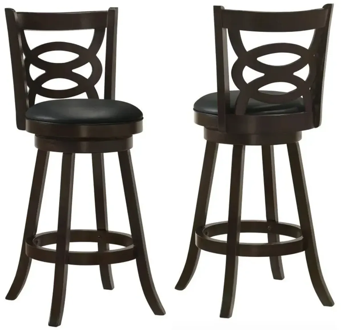 Calecita - Wood Swivel Counter Stool (Set of 2)