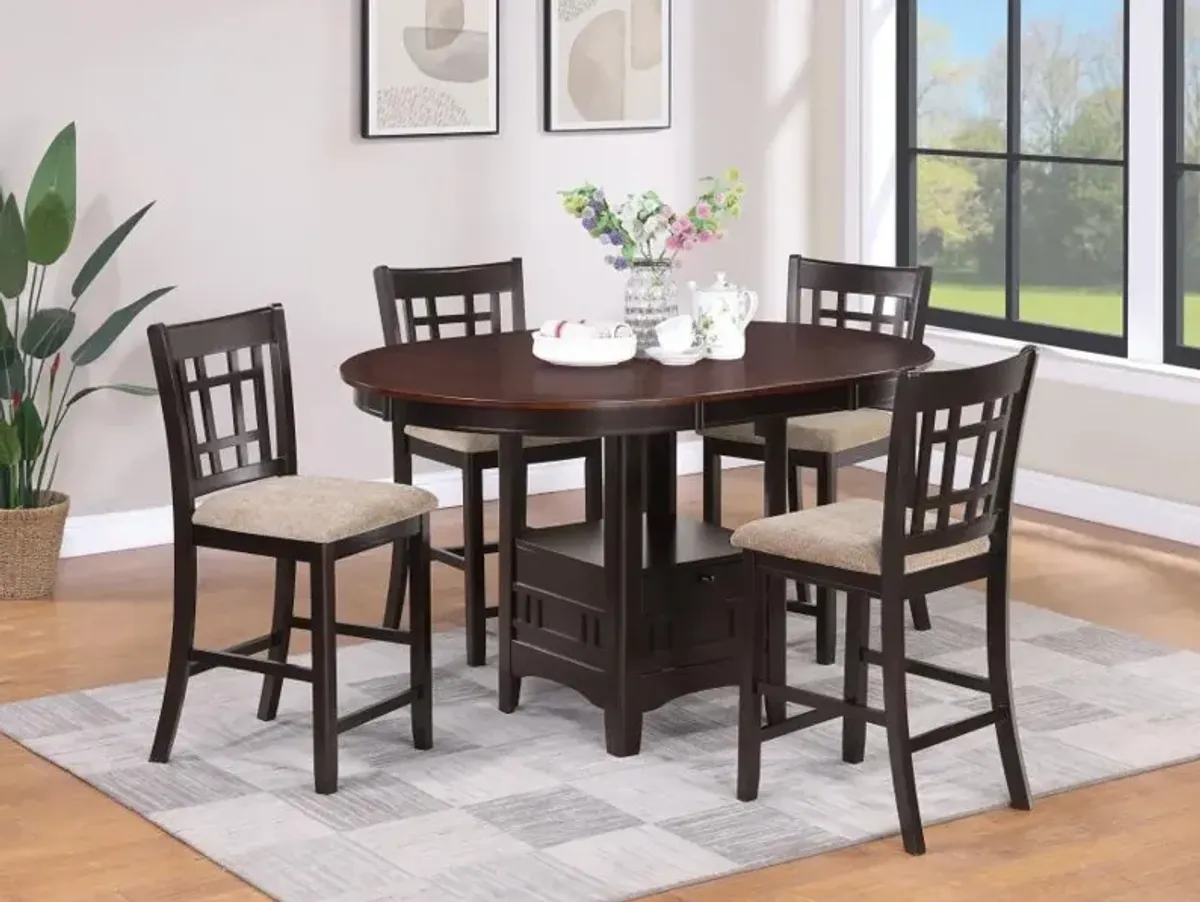 Lavon - Oval Counter Height Dining Set