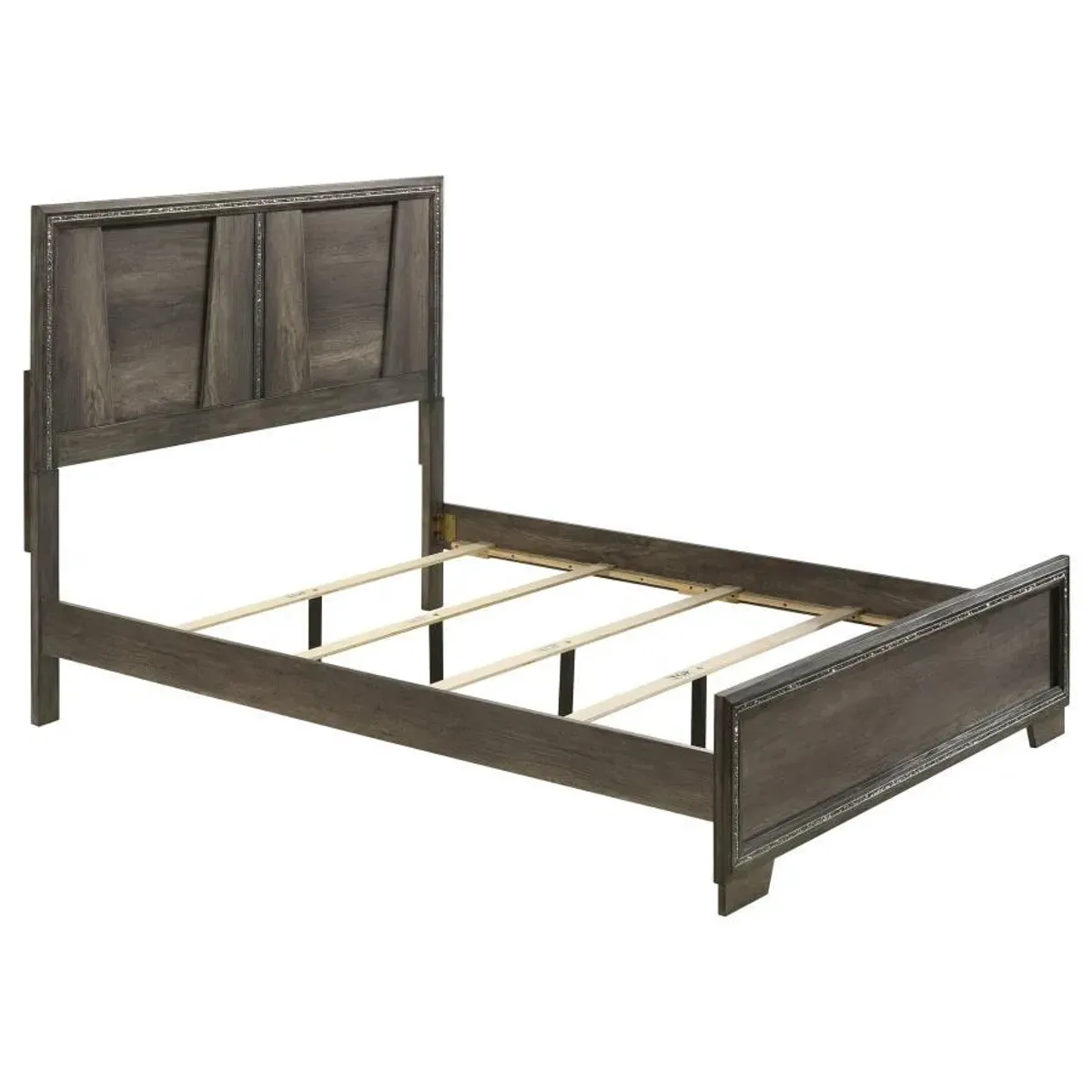 Janine - Wood Panel Bed