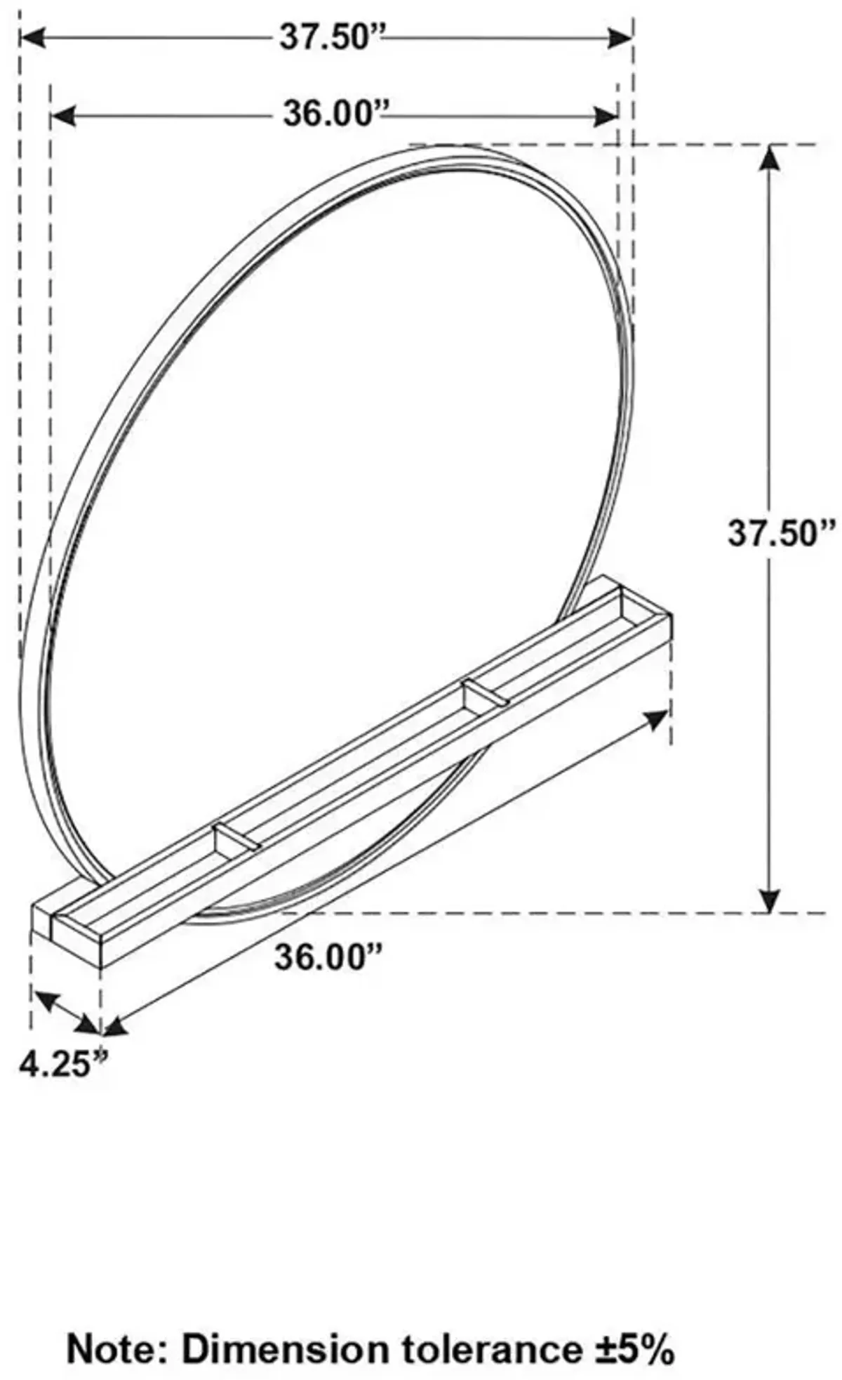 Arini - Dresser Mirror