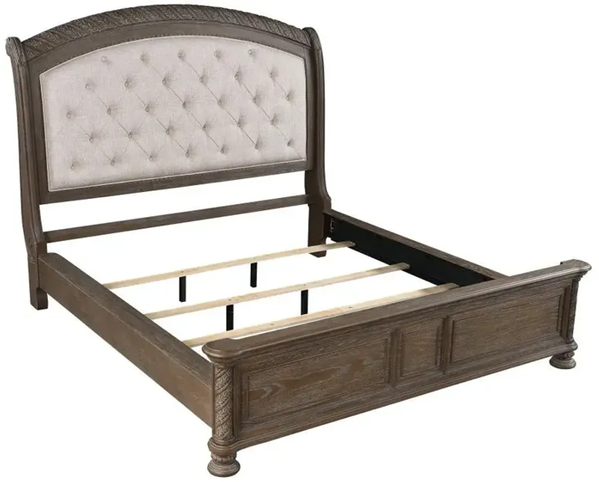 Emmett - Wood Sleigh Bed