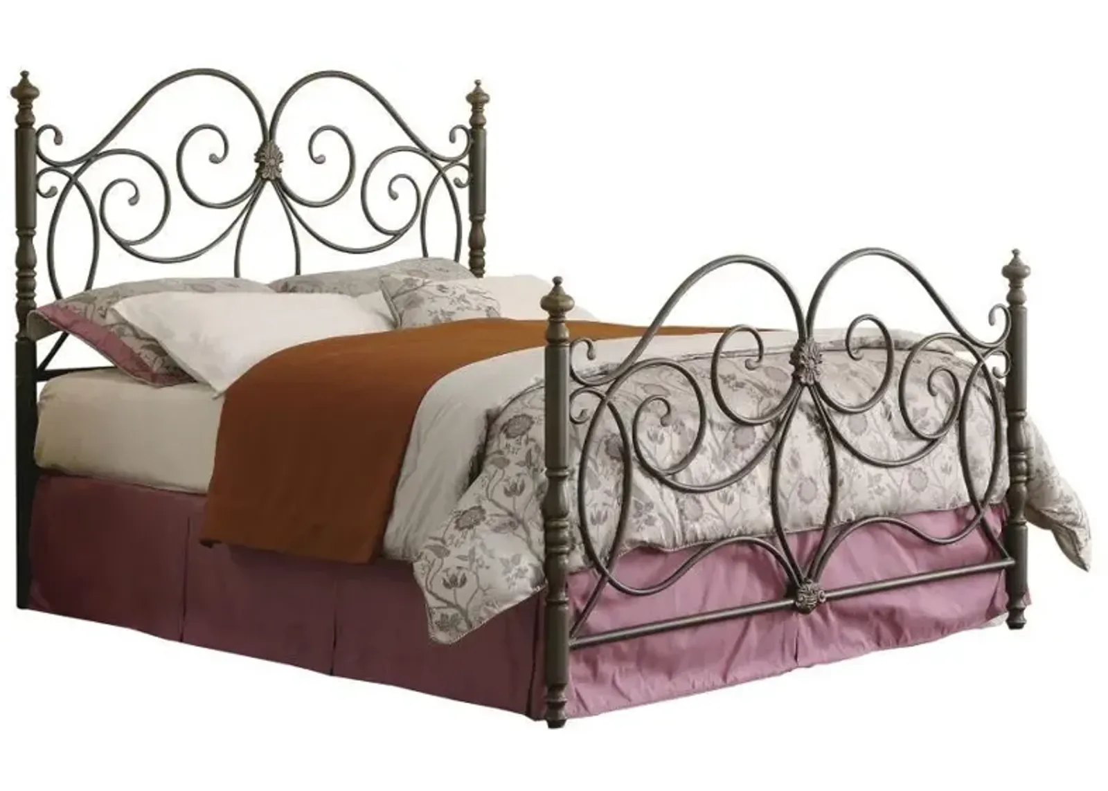 London - Metal Open Frame Bed