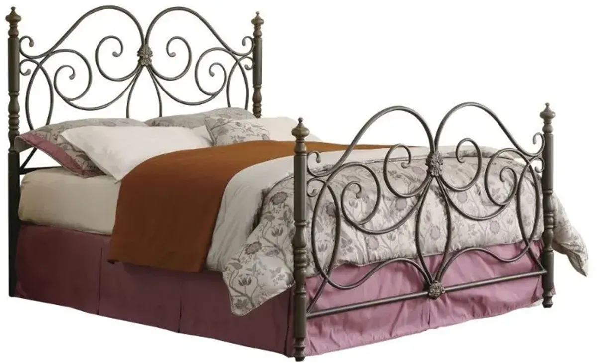 London - Metal Open Frame Bed