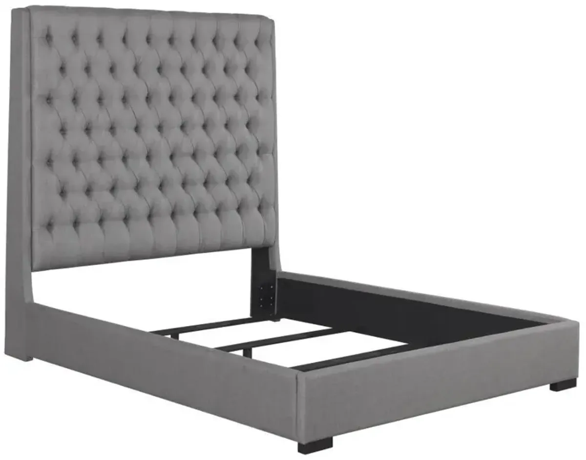 Camille - Upholstered Panel Bed