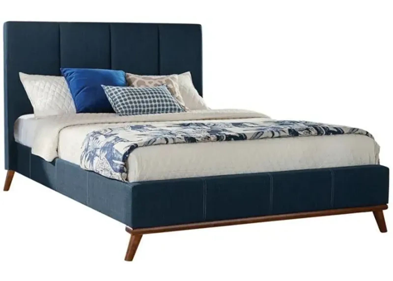 Charity - Upholstered Panel Bed