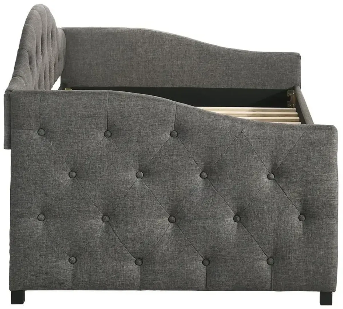 Sadie - Upholstered Daybed With Trundle