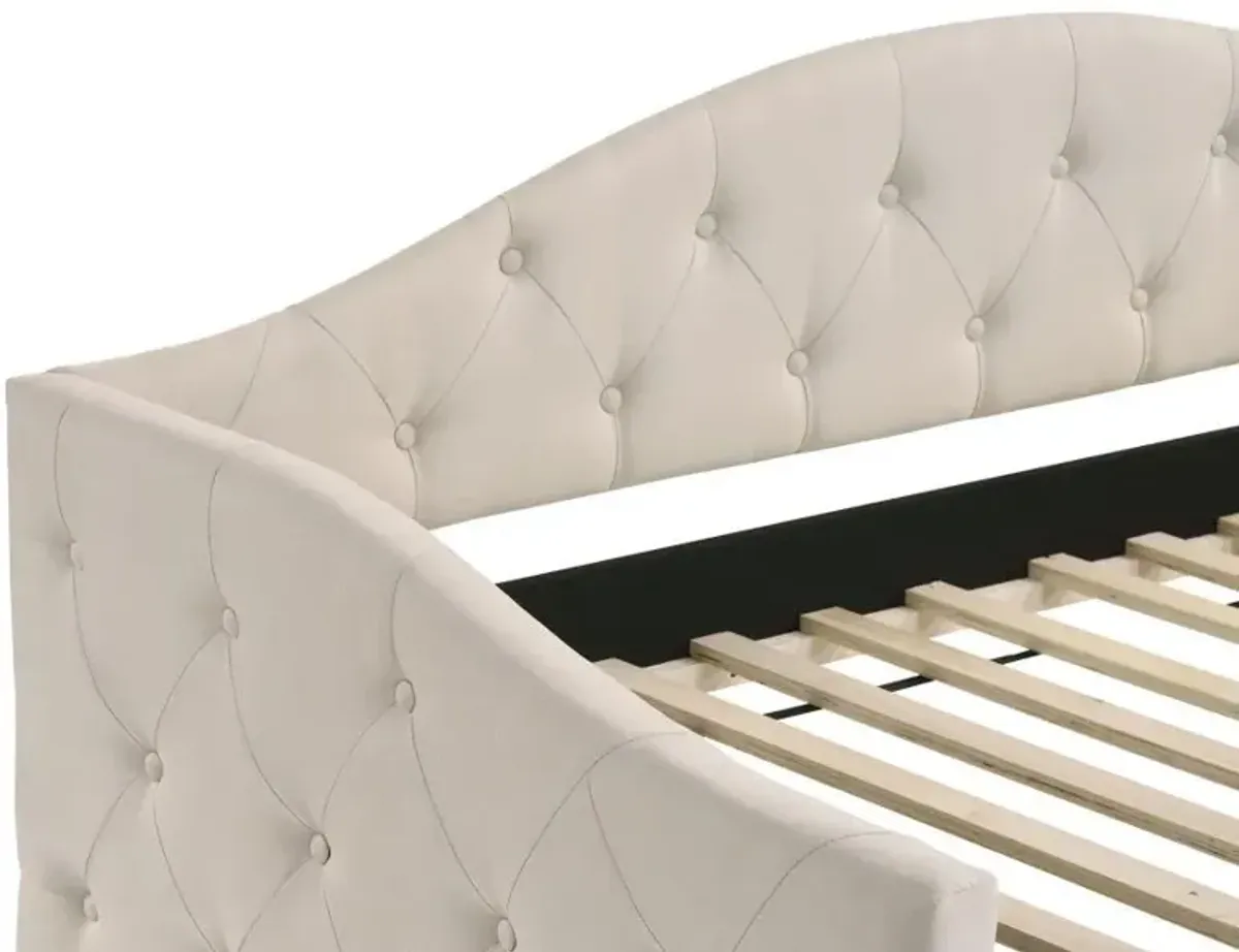 Sadie - Upholstered Daybed With Trundle