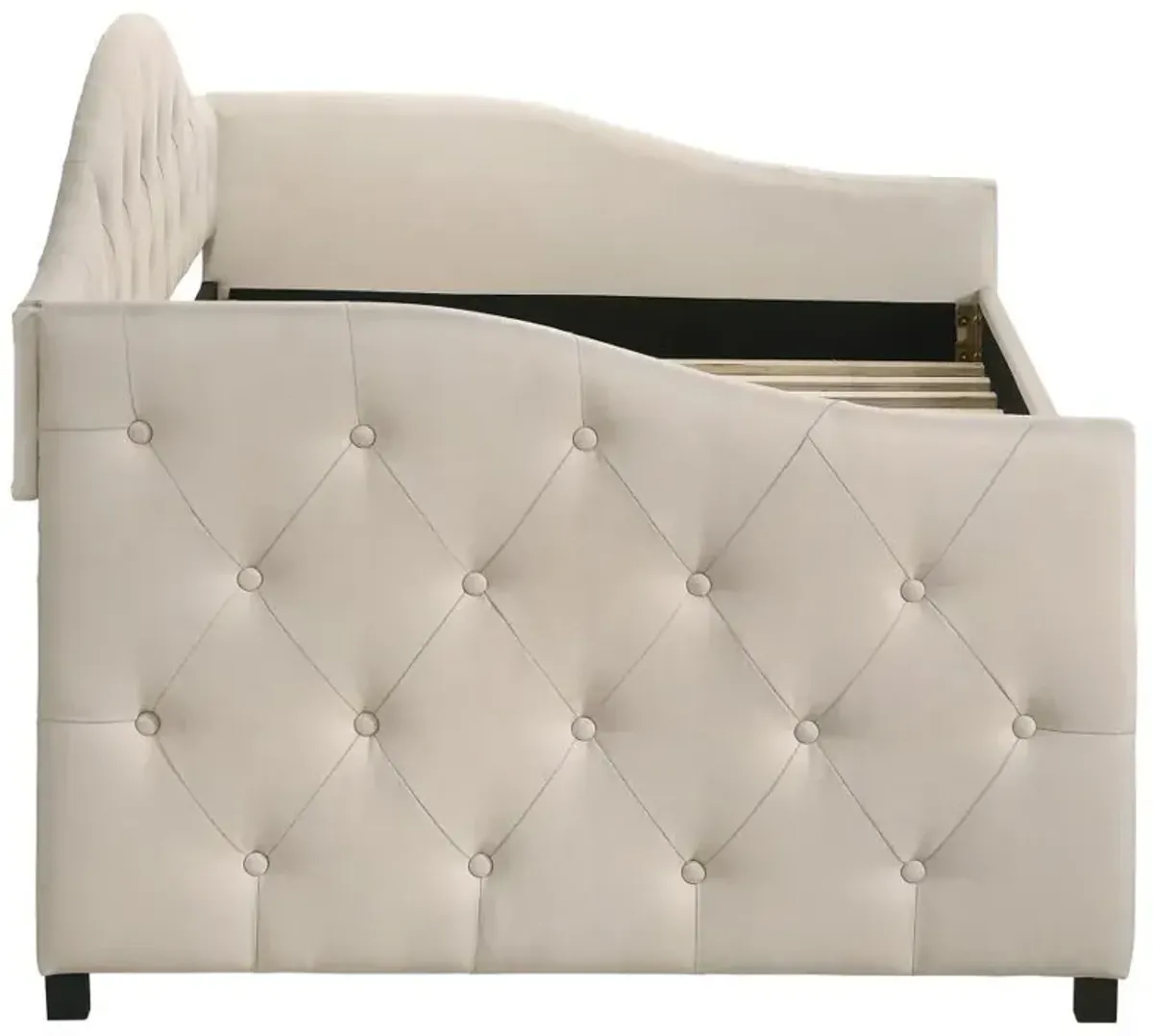 Sadie - Upholstered Daybed With Trundle