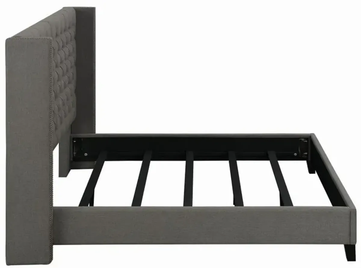 Bancroft - Upholstered Wingback Bed